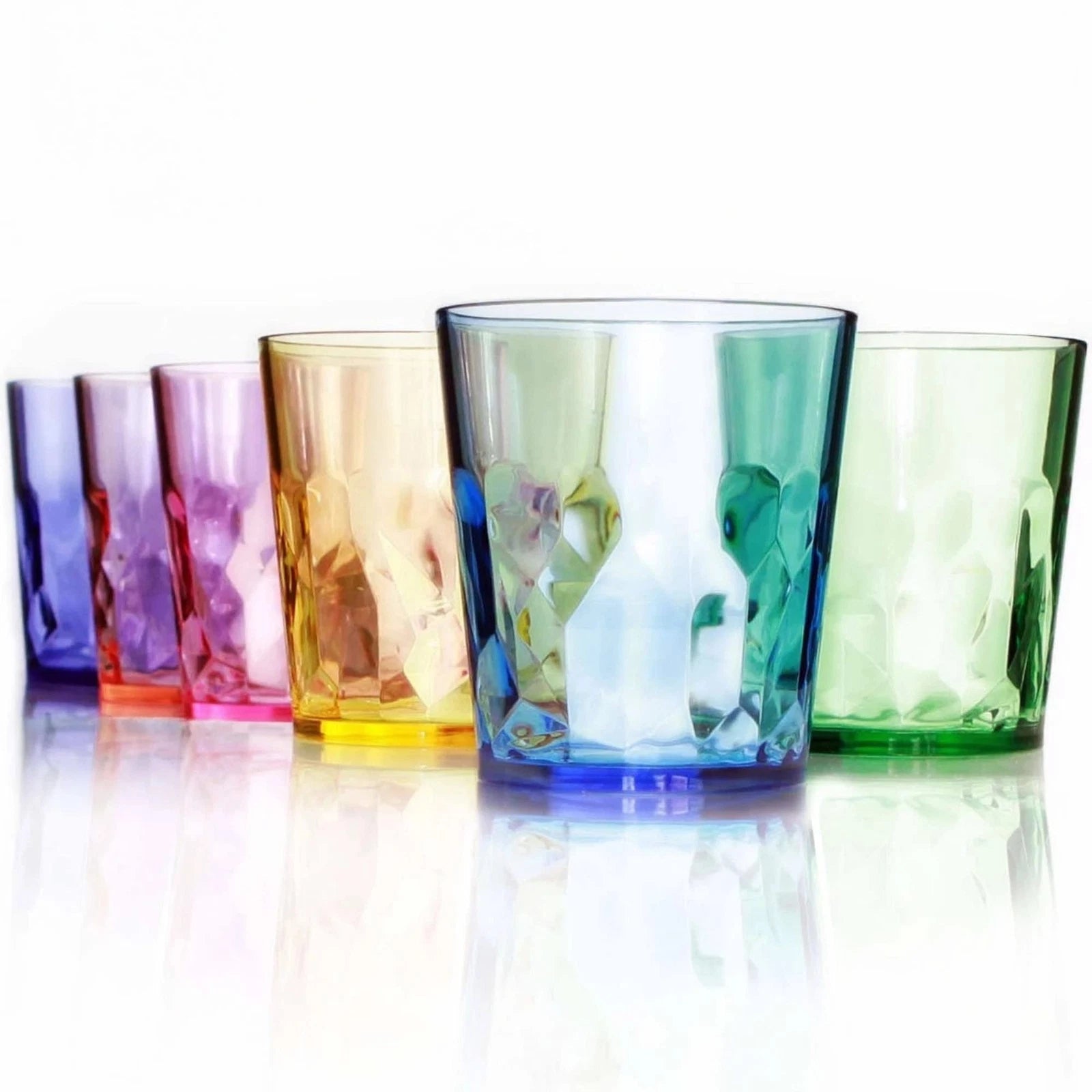 13oz Unbreakable Premium Drinking Glasses Set of 6 - Made in Japan - Super Grade 641945603491| eBay